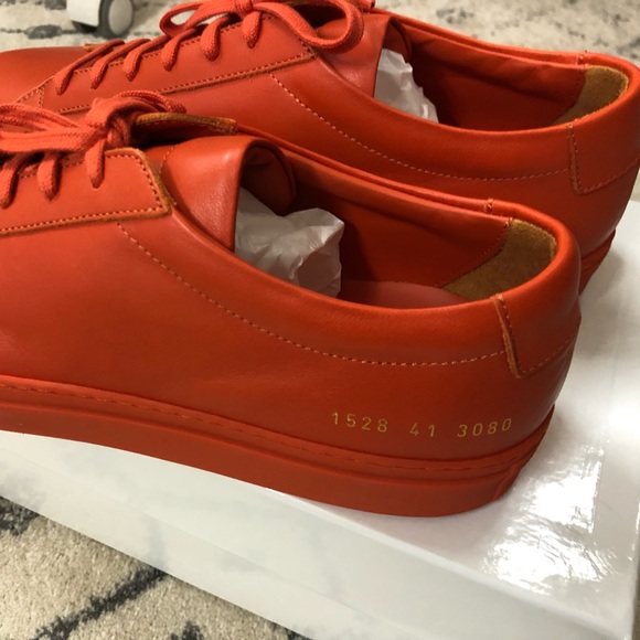 Common Projects Original Achilles Low Orange 41 - Picture 3 of 3
